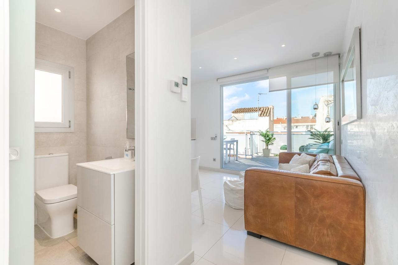 Beach Penthouse Sitges Rentals Kültér fotó
