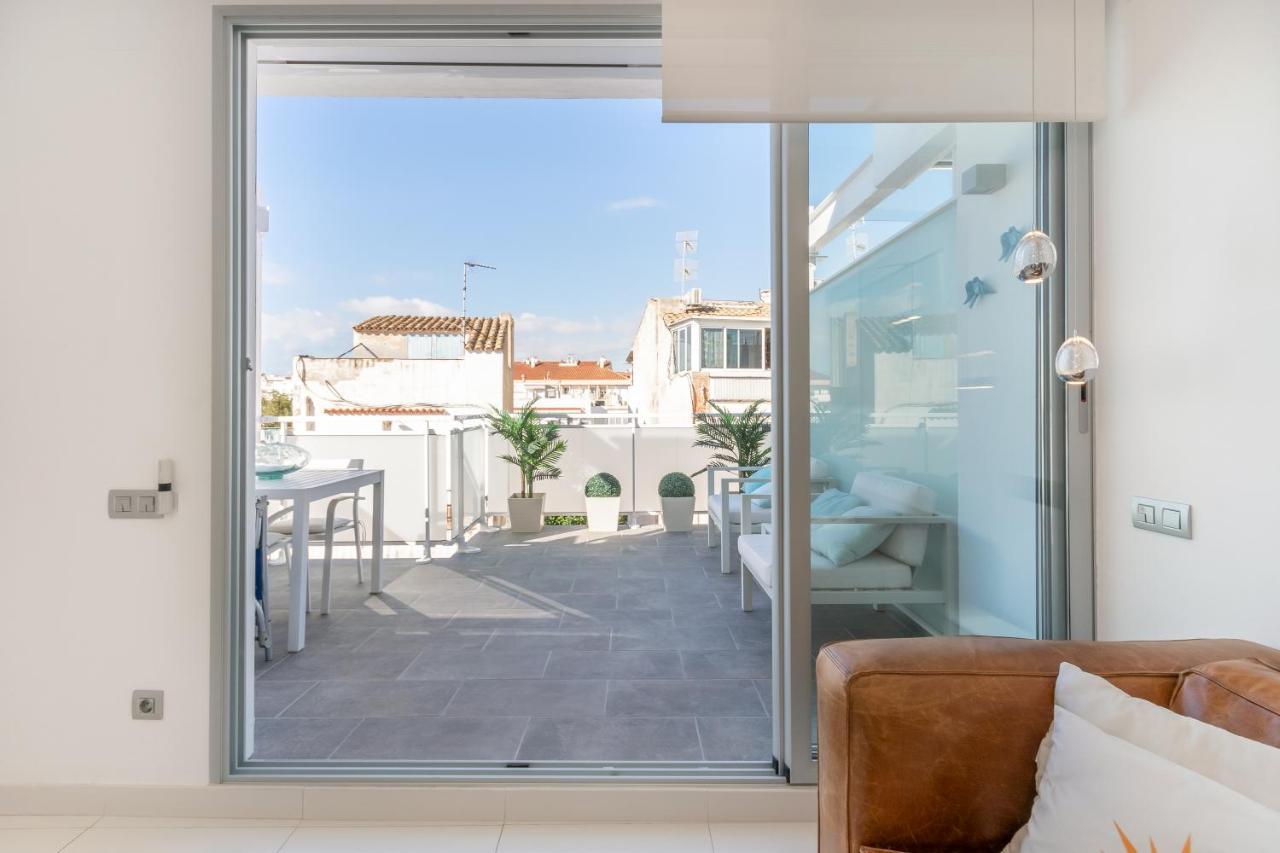 Beach Penthouse Sitges Rentals Kültér fotó